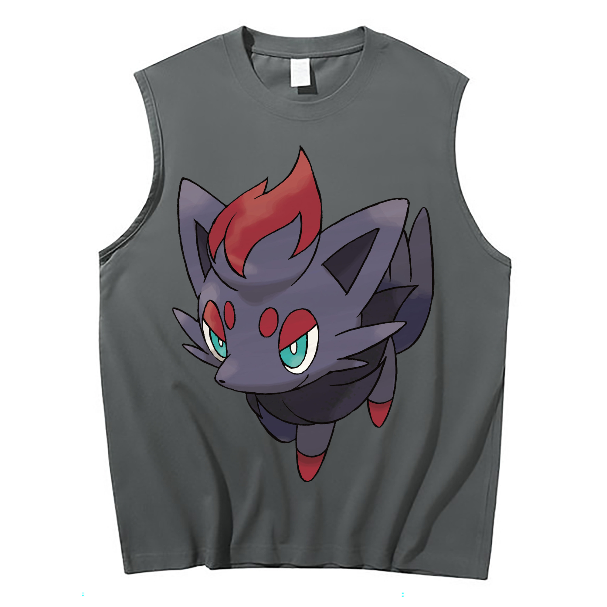 （画像用） ポケットモンスター Pokémon コットン100％タンクトップ（フロントプリント）
